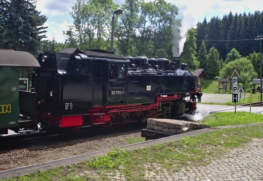 Fichtelbergbahn in Vierenstrasse